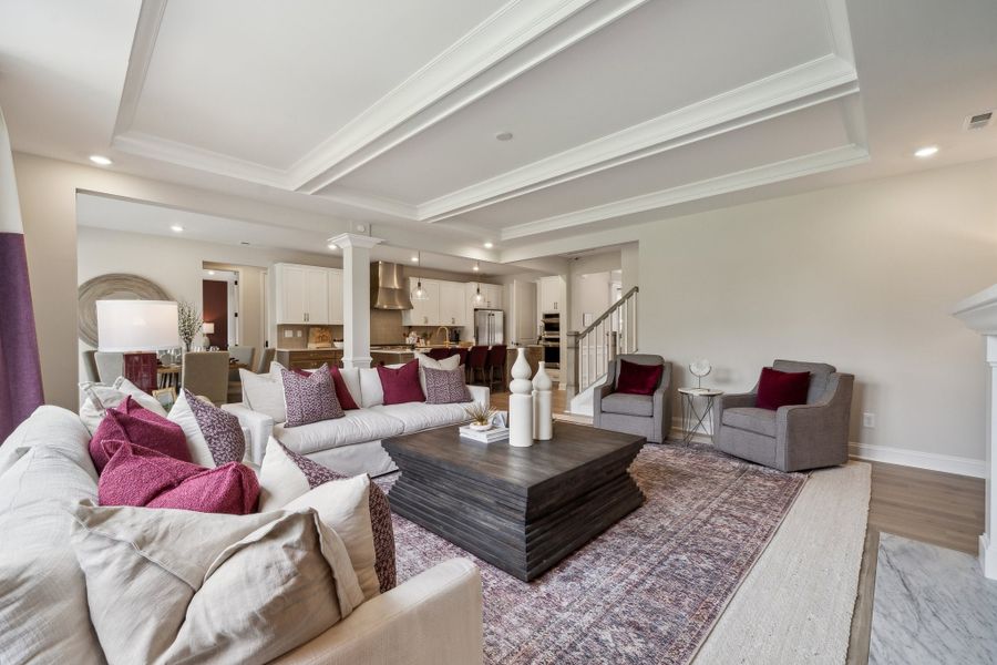 Furnished interior view inside a new home in Tramore, Harrisburg (Image 11).