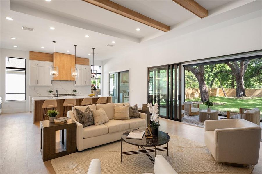 Furnished interior view inside a new home in , Windermere (Image 7).