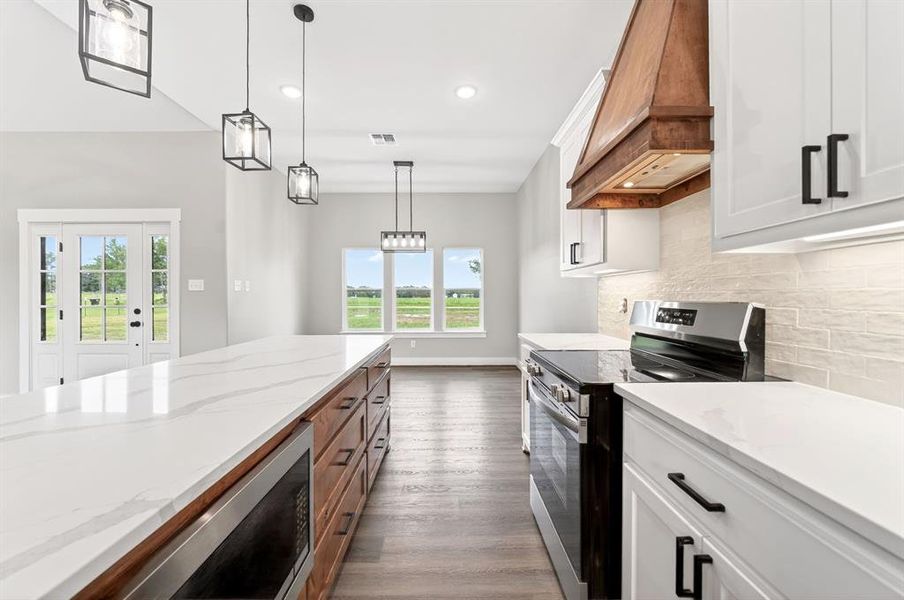 Furnished interior view inside a new home in , Edgewood (Image 8).