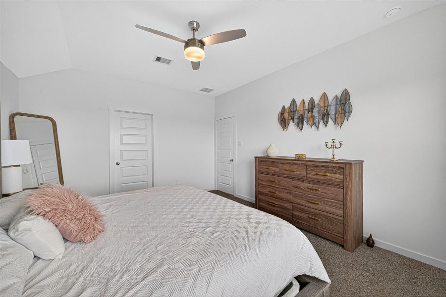 Furnished interior view inside a new home in , Katy (Image 41). Furnished interior view inside a new home in , Katy (Image 41).