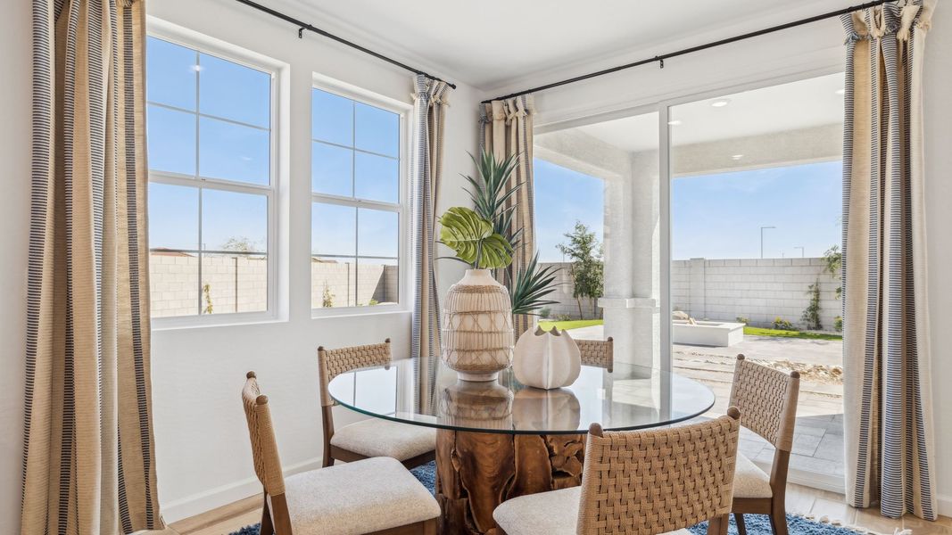 Representative furnished interior of a home built from the Yellowstone by D.R. Horton in Westpark, Buckeye (Image 14).
