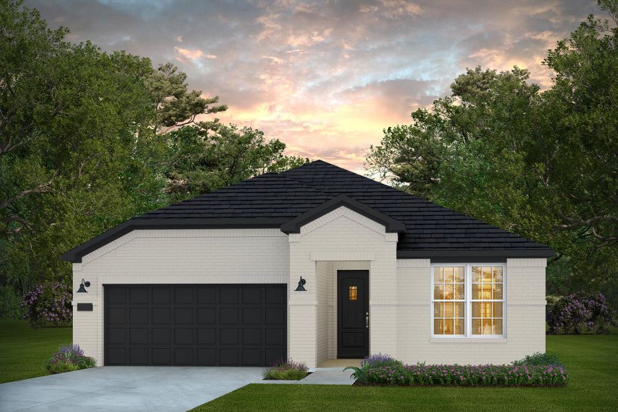 Representative exterior photo of a completed home built from the Palmary by Del Webb in Del Webb Fulshear, Fulshear, TX (Image 26). Representative exterior photo of a completed home built from the Palmary by Del Webb in Del Webb Fulshear, Fulshear, TX (Image 26).