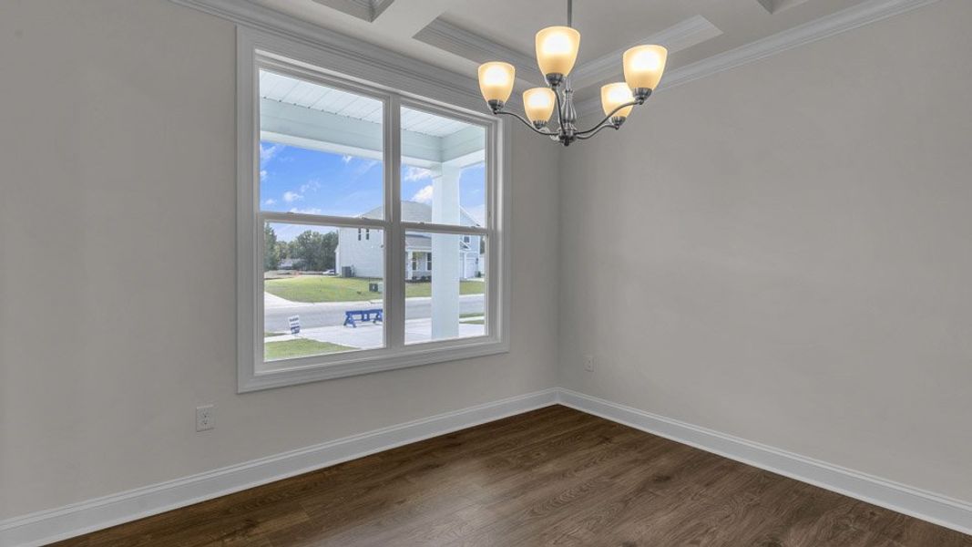 Spacious, unfurnished interior of a new home in Eagle Creek, Fuquay Varina (Image 17).