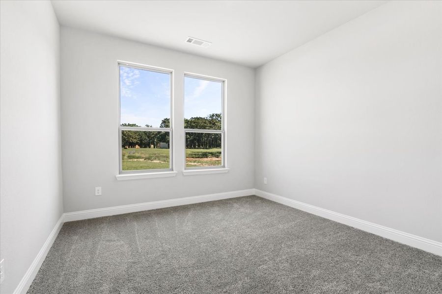 Spacious, unfurnished interior of a new home in The Ranches at Valley View, Springtown (Image 35).