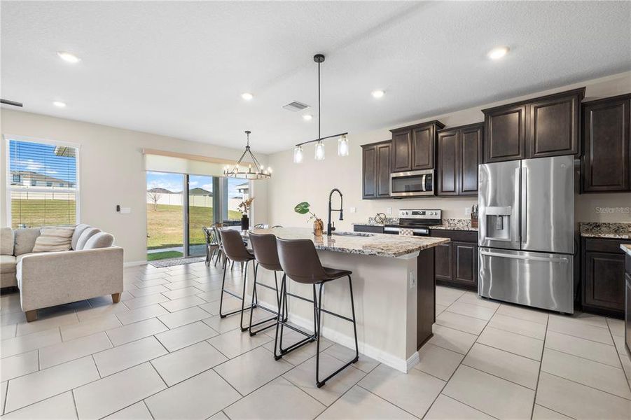 Furnished interior view inside a new home in , Wesley Chapel (Image 43).