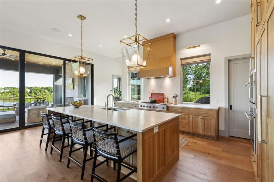 Furnished interior view inside a new home in , Malakoff (Image 17).