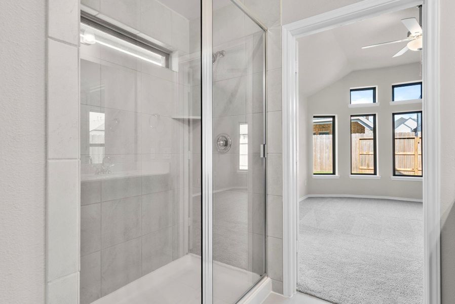 Close-up of interior finishes inside a home in Grand Central Park, Conroe (Image 14).