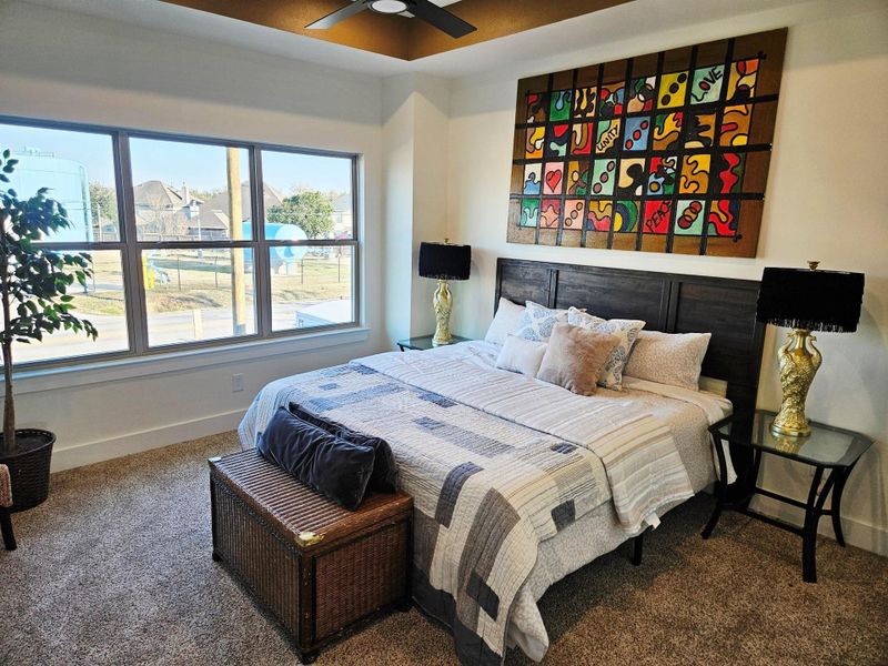 Furnished interior view inside a new home in , Houston (Image 14).