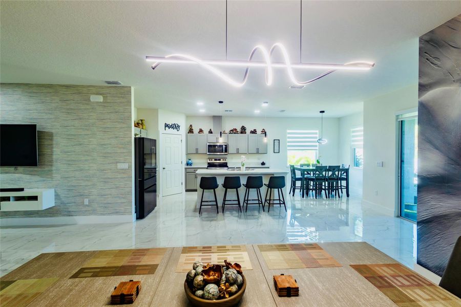 Furnished interior view inside a new home in , Port St. Lucie (Image 18).