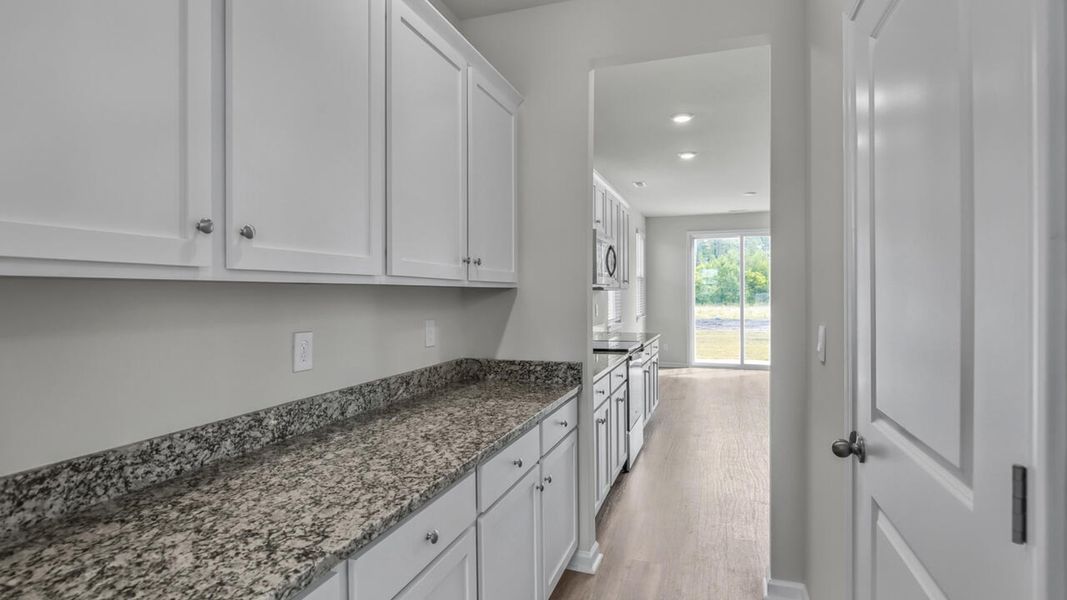 Furnished interior view inside a new home in Magnolia Ridge at Blake Farm, Wilmington (Image 5).