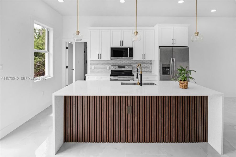 Furnished interior view inside a new home in , Lehigh Acres (Image 8).