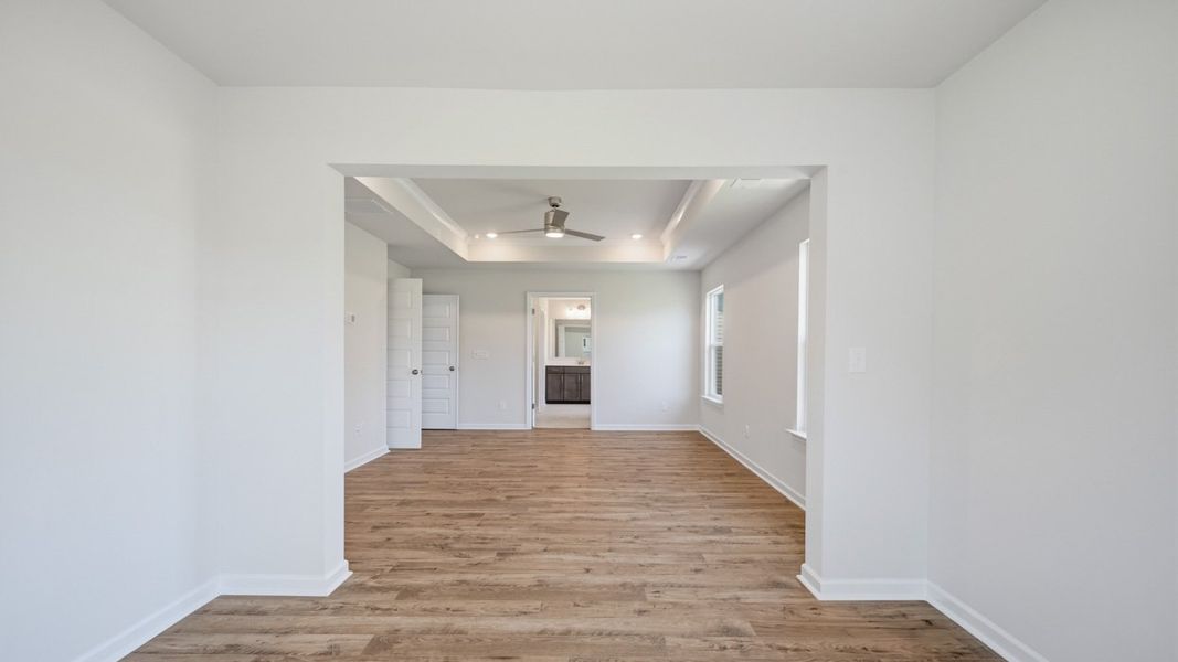 Spacious, unfurnished interior of a new home in The Gates at Pates Creek, Hampton (Image 27).