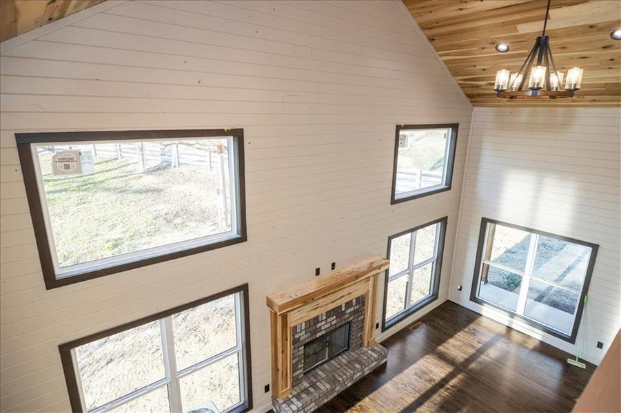 Furnished interior view inside a new home in , Talking Rock (Image 6).