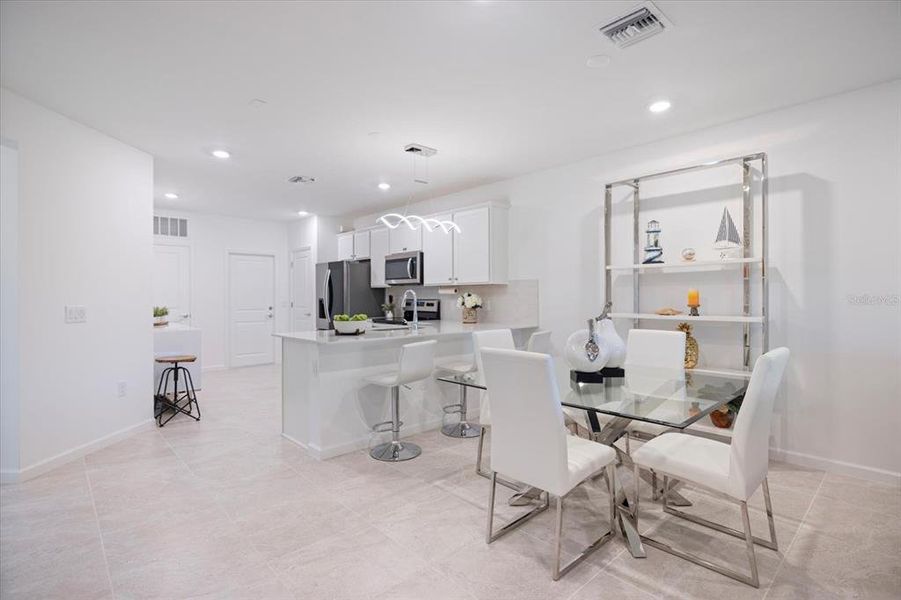 Furnished interior view inside a new home in , Sarasota (Image 11).