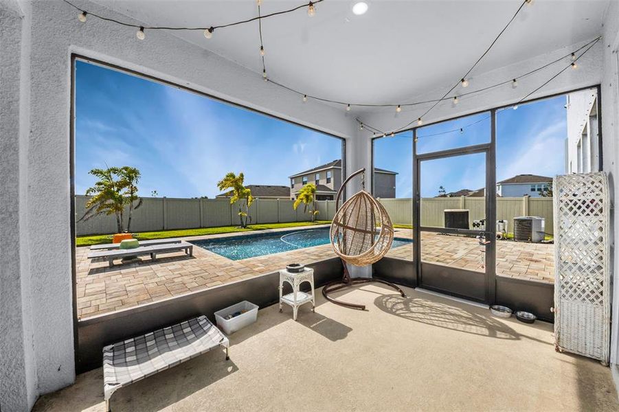 Exterior details and patio area of a home in Mangrove Manor, Apollo Beach (Image 33). Exterior details and patio area of a home in Mangrove Manor, Apollo Beach (Image 33).