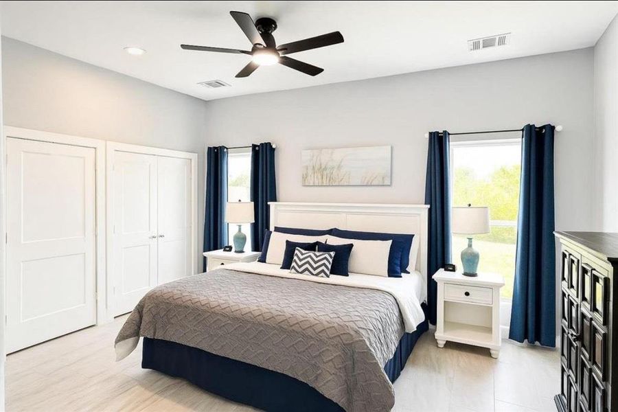 Furnished interior view inside a new home in , San Leon (Image 8). Furnished interior view inside a new home in , San Leon (Image 8).