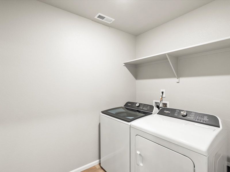 Close-up of interior finishes inside a home in Buffalo Highlands: The Flora Collection, Commerce City (Image 9). Close-up of interior finishes inside a home in Buffalo Highlands: The Flora Collection, Commerce City (Image 9).