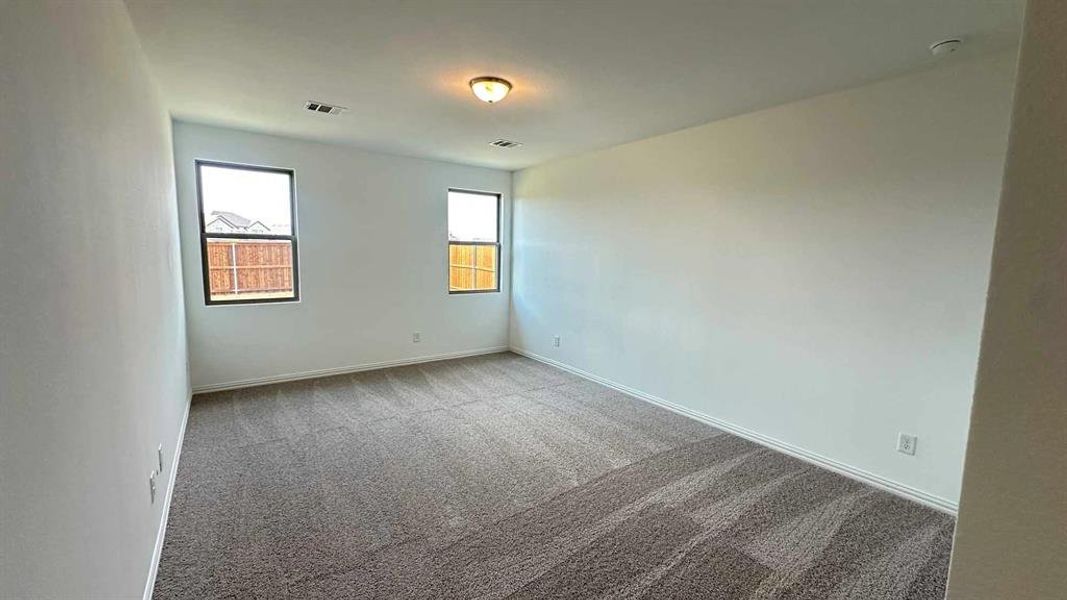 Spacious, unfurnished interior of a new home in Gateway Parks, Forney (Image 15). Spacious, unfurnished interior of a new home in Gateway Parks, Forney (Image 15).