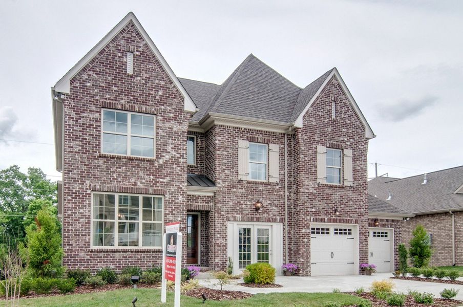 Representative exterior photo of a completed home built from the Oxford by Celebration Homes in Harvest Point, Spring Hill, TN (Image 2). Representative exterior photo of a completed home built from the Oxford by Celebration Homes in Harvest Point, Spring Hill, TN (Image 2).