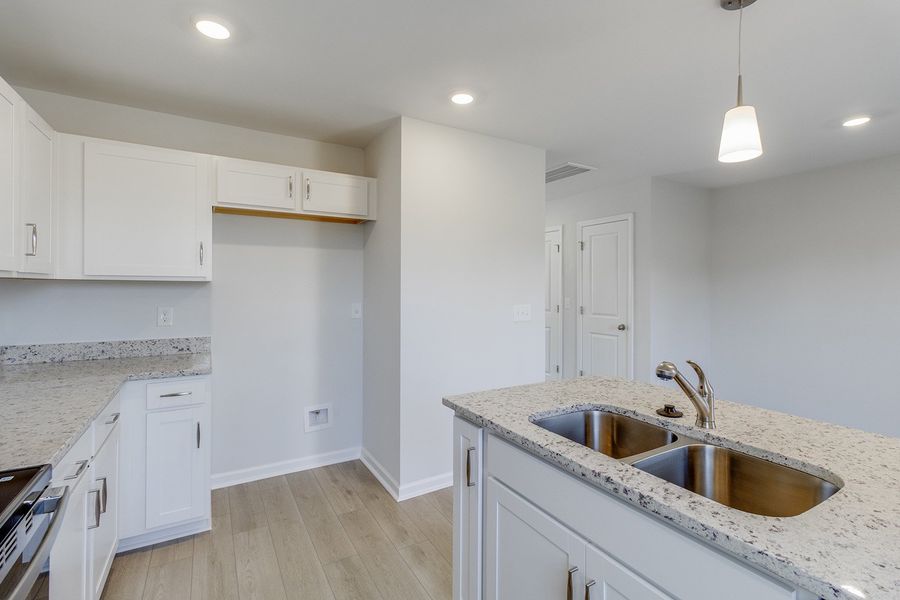 Furnished interior view inside a new home in Astoria, Columbia (Image 9).