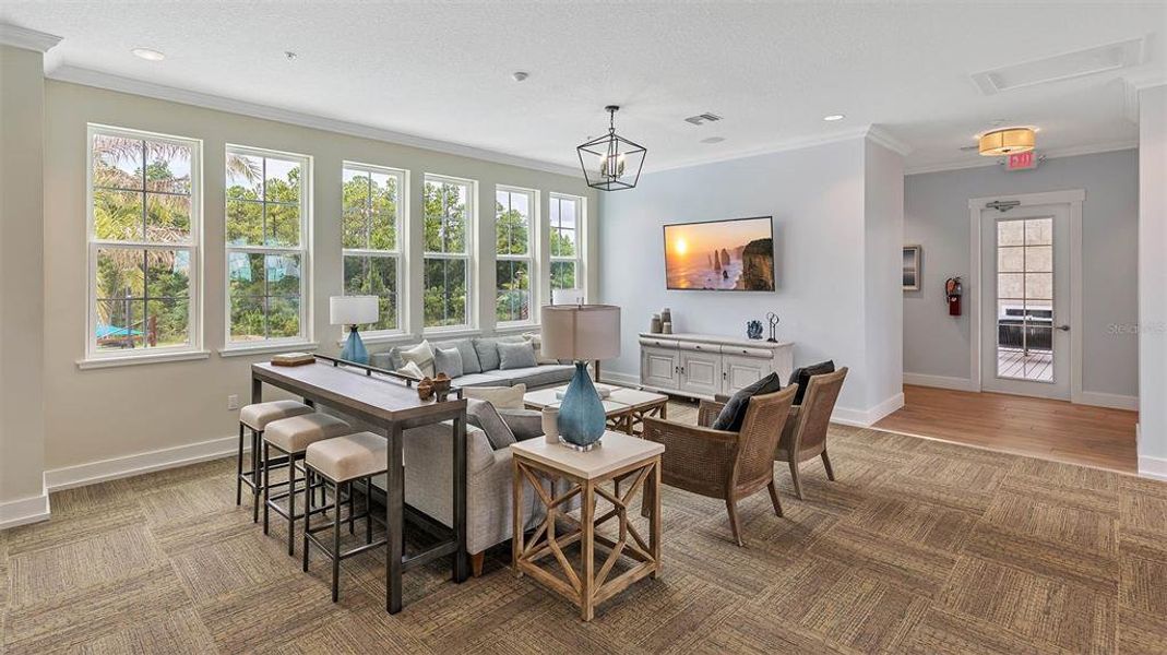 Furnished interior view inside a new home in Grand Reserve, Bunnell (Image 16).