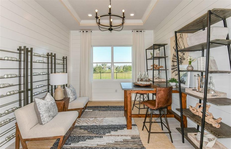 Furnished interior view inside a new home in , Ocala (Image 7).