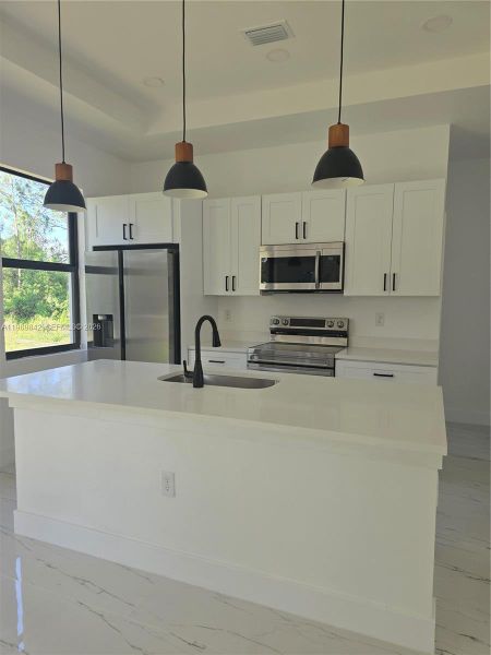 Furnished interior view inside a new home in , Lehigh Acres (Image 4).
