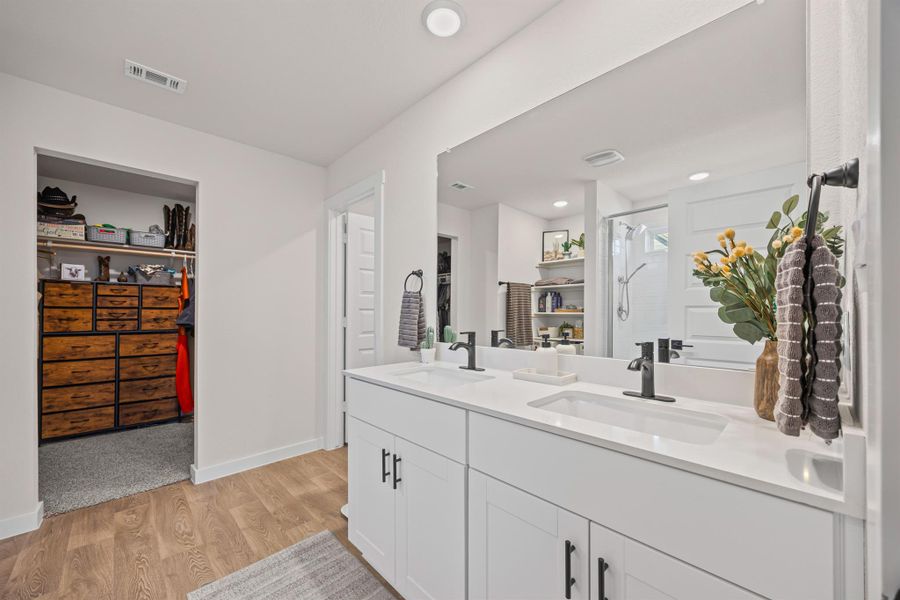 Furnished interior view inside a new home in Hartland Ranch, Lockhart (Image 10). Furnished interior view inside a new home in Hartland Ranch, Lockhart (Image 10).