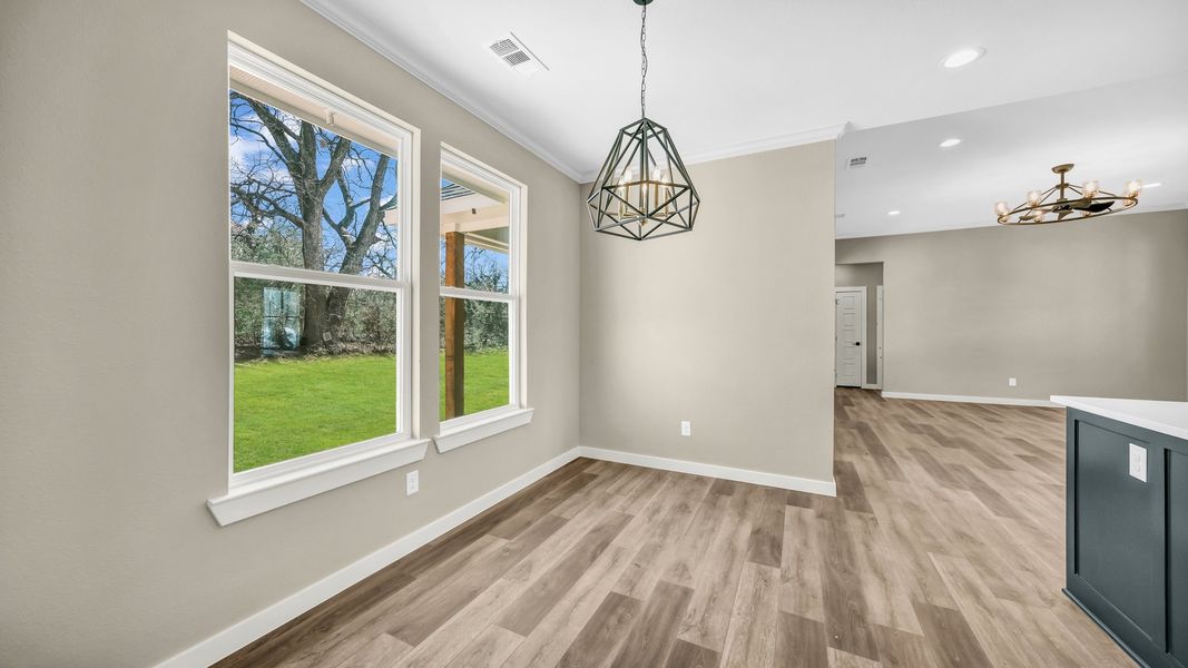 Representative unfurnished interior of a home built from the Loretta by Zeal Home Builders in Horizon Meadow Estates, Paradise (Image 113). Representative unfurnished interior of a home built from the Loretta by Zeal Home Builders in Horizon Meadow Estates, Paradise (Image 113).
