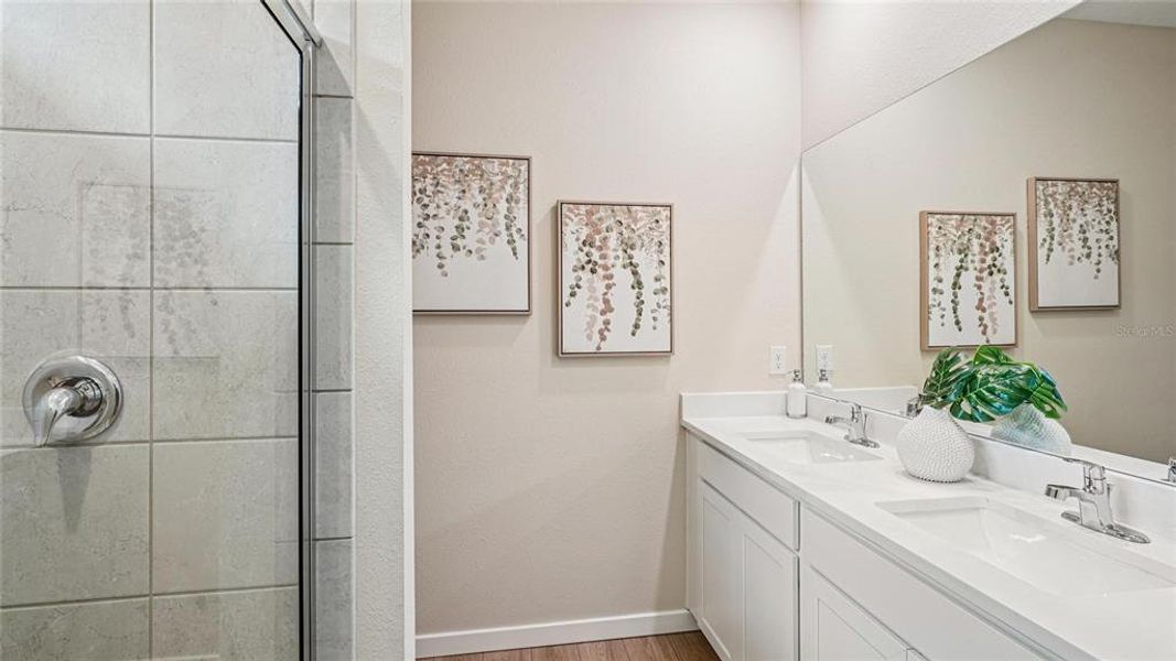 Furnished interior view inside a new home in Ocala Preserve, Ocala (Image 5).