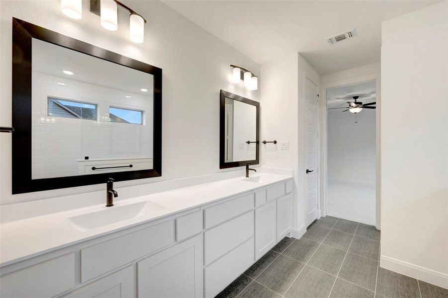 Furnished interior view inside a new home in Karis - Village Series, Crowley (Image 12).