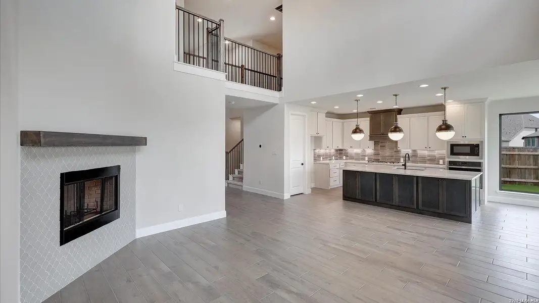 Furnished interior view inside a new home in Alsatian Oaks, Castroville (Image 11).
