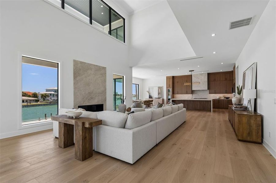 Furnished interior view inside a new home in , Belleair Beach (Image 10).