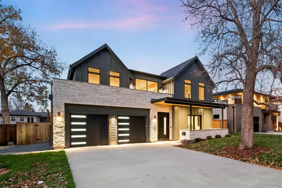 Front exterior of a new home in , Denver, CO, highlighting curb appeal (Image 1).