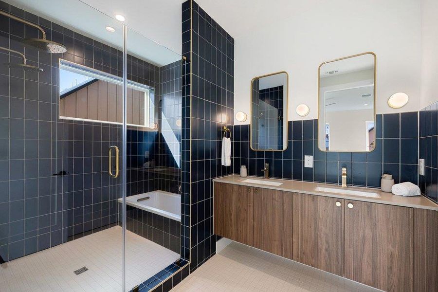 Furnished interior view inside a new home in , Austin (Image 17).