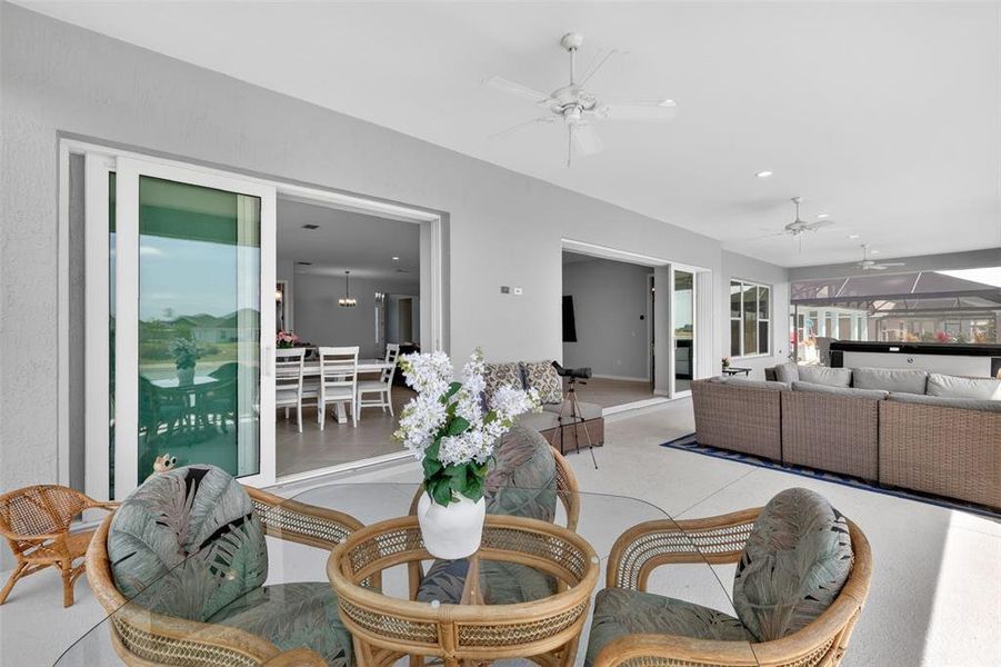 Furnished interior view inside a new home in , The Villages (Image 33).