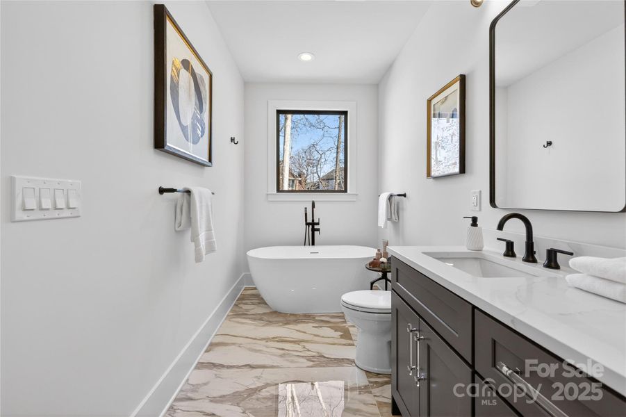 Furnished interior view inside a new home in , Charlotte (Image 25).