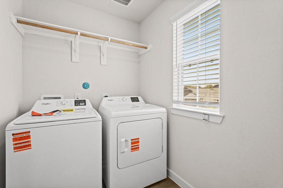 Furnished interior view inside a new home in Reveille Estates, Bryan (Image 9).