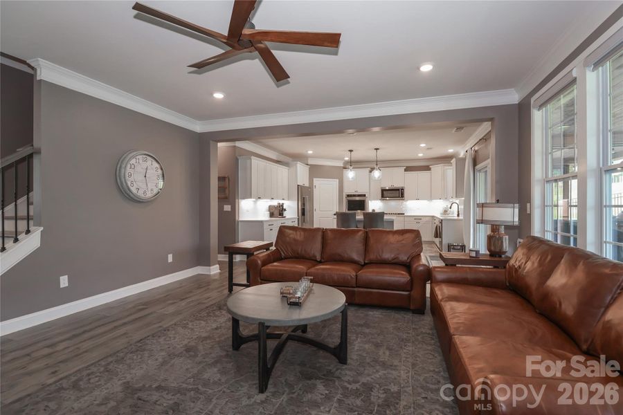 Furnished interior view inside a new home in Falls Cove, Troutman (Image 19).