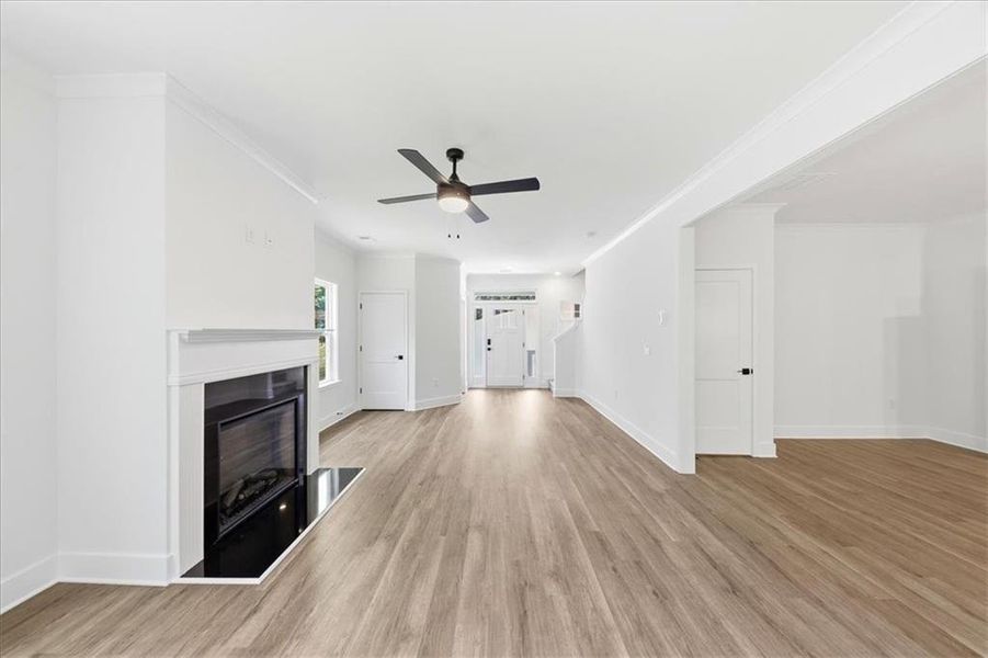 Spacious, unfurnished interior of a new home in Tuscany Hills, Douglasville (Image 17). Spacious, unfurnished interior of a new home in Tuscany Hills, Douglasville (Image 17).