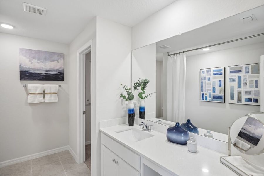 Representative furnished interior of a home built from the Royal by Holiday Builders in Citrus Springs, Citrus Springs (Image 13).