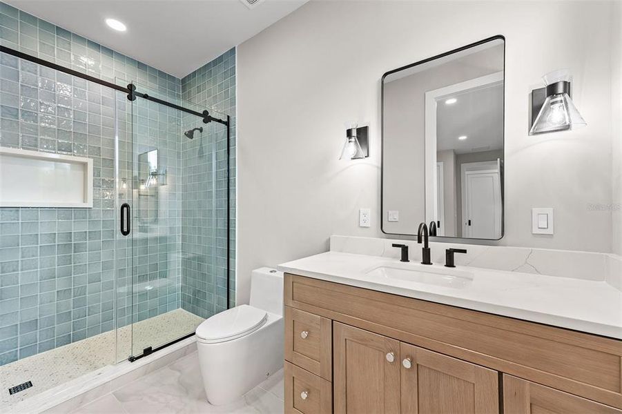 Furnished interior view inside a new home in , Orlando (Image 8).