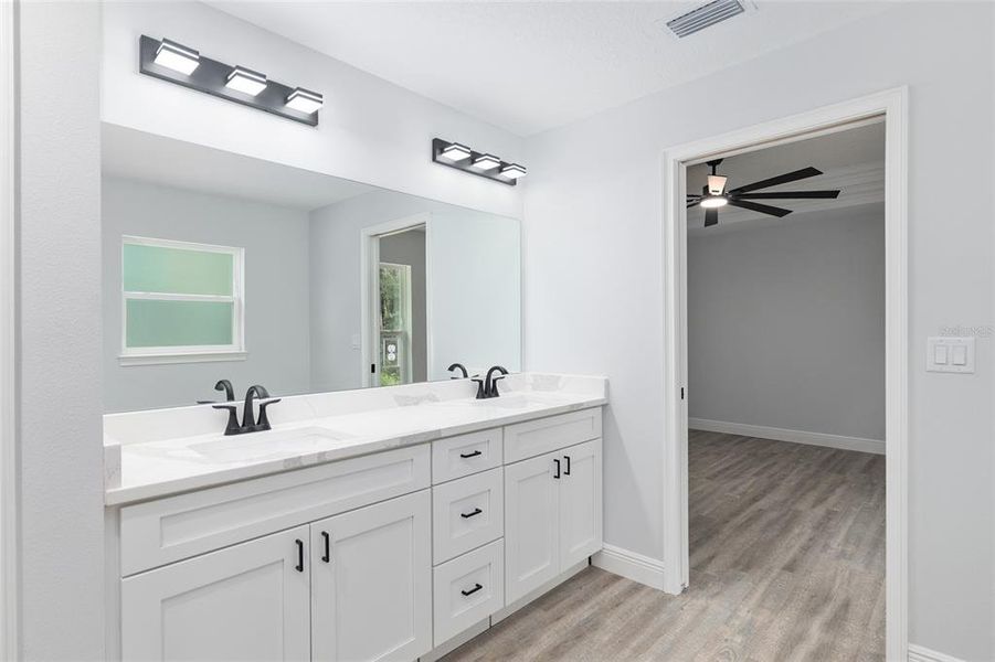 Furnished interior view inside a new home in , Dunnellon (Image 6).