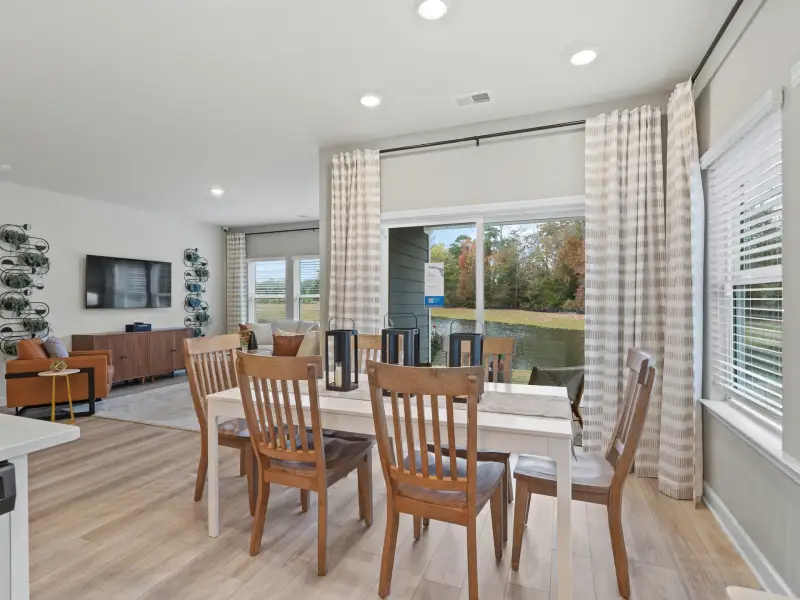 Furnished interior view inside a new home in Waterside - Coastline Series, Longs (Image 4). Furnished interior view inside a new home in Waterside - Coastline Series, Longs (Image 4).