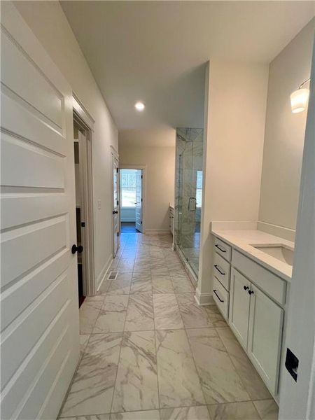 Furnished interior view inside a new home in , Pendergrass (Image 8).