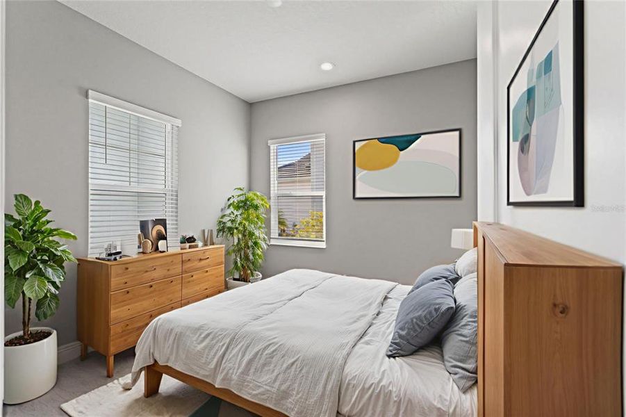 Furnished interior view inside a new home in Palm Grove, Lakewood Ranch (Image 14). Furnished interior view inside a new home in Palm Grove, Lakewood Ranch (Image 14).