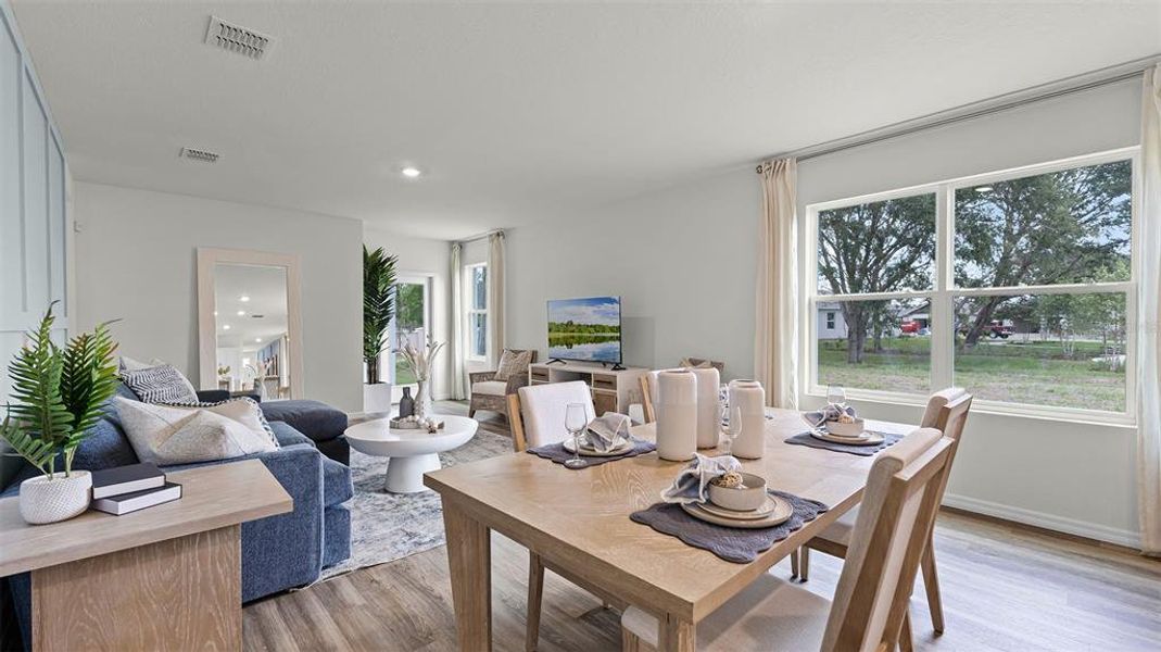 Furnished interior view inside a new home in Kindred, Kissimmee (Image 8).