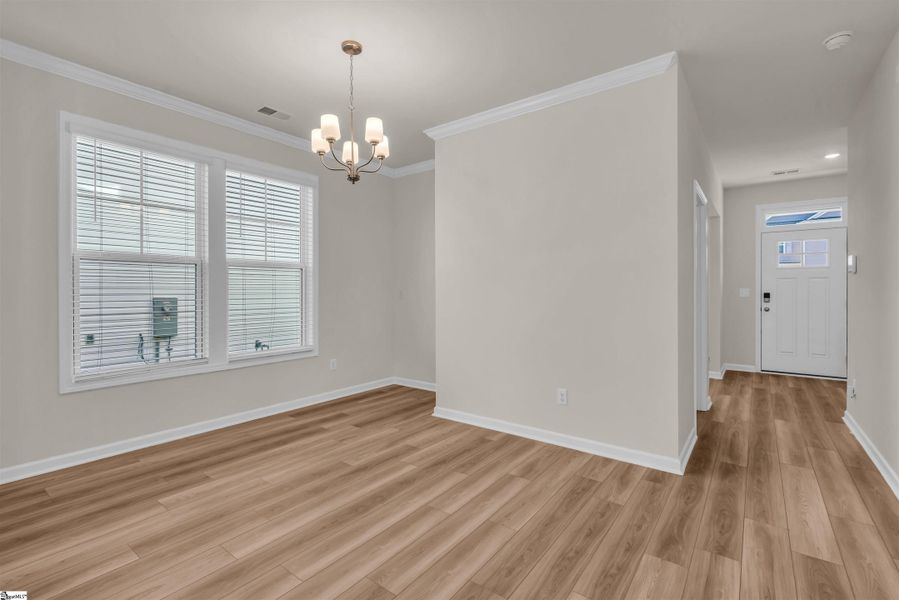 Spacious, unfurnished interior of a new home in Halton Oaks, Spartanburg (Image 15).