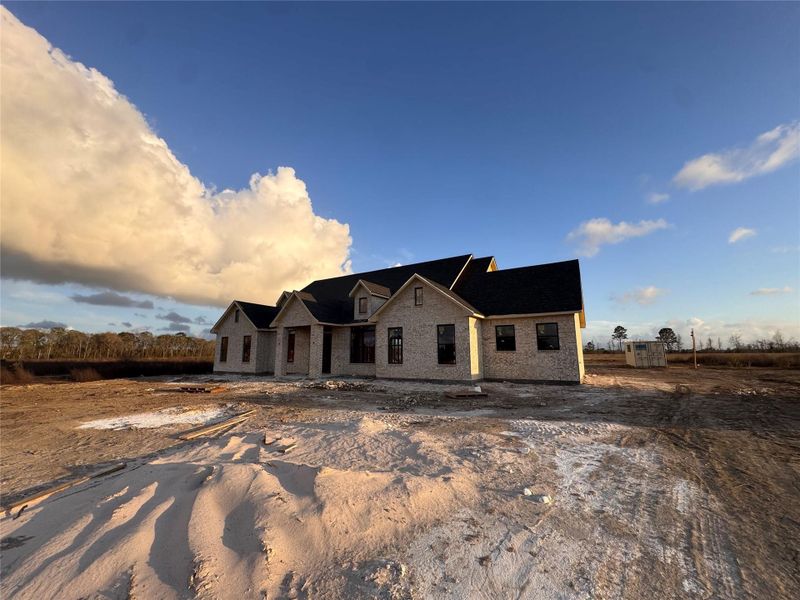 In-progress construction of a new home in , Dayton, TX (Image 3).