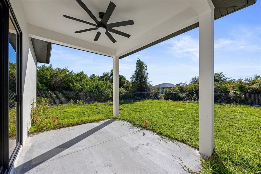 Exterior details and patio area of a home in , Rotonda West (Image 29).